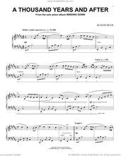 Cover icon of A Thousand Years And After sheet music for piano solo by David Nevue, intermediate skill level