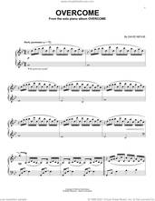 Cover icon of Overcome sheet music for piano solo by David Nevue, intermediate skill level
