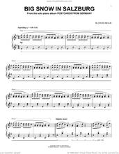 Cover icon of Big Snow In Salzburg sheet music for piano solo by David Nevue, intermediate skill level