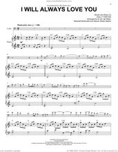 Cover icon of I Will Always Love You sheet music for cello and piano by The Piano Guys, Whitney Houston and Dolly Parton, wedding score, intermediate skill level