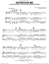 Cover icon of Entertain Me (from The Unofficial Bridgerton Musical) sheet music for voice, piano or guitar by Barlow & Bear, Abigail Barlow and Emily Bear, intermediate skill level