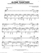 Cover icon of Alone Together (from The Unofficial Bridgerton Musical) sheet music for voice, piano or guitar by Barlow & Bear, Abigail Barlow and Emily Bear, intermediate skill level