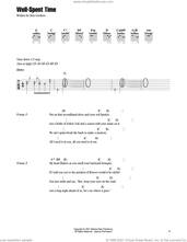 Cover icon of Well-Spent Time sheet music for guitar (chords) by Flatland Cavalry and Cleto Cordero, intermediate skill level