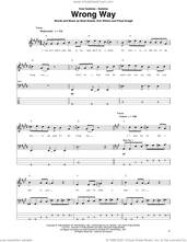 Cover icon of Wrong Way sheet music for bass (tablature) (bass guitar) by Sublime, Brad Nowell, Eric Wilson and Floyd Gaugh, intermediate skill level