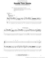 Cover icon of Smoke Two Joints sheet music for bass (tablature) (bass guitar) by Sublime, Chris Kay and Michael Kay, intermediate skill level