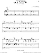 Cover icon of All Of You (from Encanto) sheet music for voice, piano or guitar by Lin-Manuel Miranda, intermediate skill level