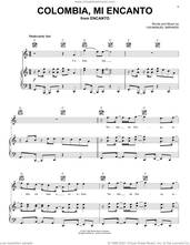 Cover icon of Colombia, Mi Encanto (from Encanto) sheet music for voice, piano or guitar by Lin-Manuel Miranda, intermediate skill level