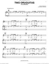 Cover icon of Two Oruguitas (from Encanto) sheet music for voice, piano or guitar by Lin-Manuel Miranda, intermediate skill level