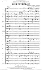 Cover icon of Come to the Music (COMPLETE) sheet music for orchestra/band by Joseph M. Martin, intermediate skill level
