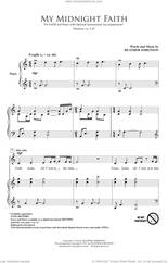 Cover icon of My Midnight Faith sheet music for choir (SATB: soprano, alto, tenor, bass) by Heather Sorenson, intermediate skill level