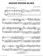 Cover icon of Boogie Woogie Blues (arr. Brent Edstrom) sheet music for piano solo by Albert Ammons and Brent Edstrom, intermediate skill level