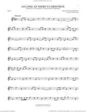 Cover icon of As Long As There's Christmas sheet music for Hand Bells Solo (bell solo) by Don Black, Peabo Bryson and Roberta Flack and Rachel Portman, intermediate Hand Bells Solo (bell)