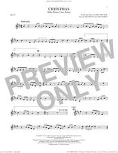 Cover icon of Christmas (Baby Please Come Home) sheet music for Hand Bells Solo (bell solo) by Darlene Love, Mariah Carey, Ellie Greenwich, Jeff Barry and Phil Spector, intermediate Hand Bells Solo (bell)