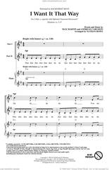 Cover icon of I Want It That Way (arr. Nathan Howe) sheet music for choir (2-Part) by Backstreet Boys, Nathan Howe, Andreas Carlsson and Max Martin, intermediate duet
