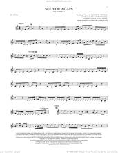 Cover icon of See You Again (feat. Charlie Puth) sheet music for ocarina solo by Wiz Khalifa, Andrew Cedar, Cameron Thomaz, Charlie Puth and Justin Franks, intermediate skill level
