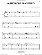 Cover icon of Harmonious Blacksmith sheet music for piano solo by The Piano Guys, George Frideric Handel and Jon Schmidt, intermediate skill level