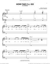 Cover icon of How Far I'll Go (from Moana) sheet music for accordion by Lin-Manuel Miranda, intermediate skill level