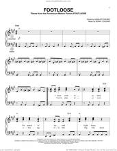 Cover icon of Footloose sheet music for accordion by Kenny Loggins and Dean Pitchford, intermediate skill level