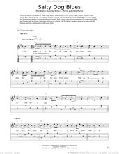 Cover icon of Salty Dog Blues sheet music for dobro solo by The Morris Brothers, Fred Sokolow, Wiley A. Morris and Zeke Morris, easy skill level