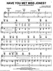 Cover icon of Have You Met Miss Jones? sheet music for voice, piano or guitar by Rodgers & Hart, Lorenz Hart and Richard Rodgers, intermediate skill level