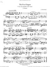 Cover icon of Five Fingers: 8. Pesante sheet music for piano solo by Igor Stravinsky and Ruslan Gulidov, classical score, intermediate skill level