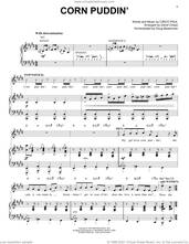 Cover icon of Corn Puddin' (from Schmigadoon!) sheet music for voice and piano by Cinco Paul, intermediate skill level