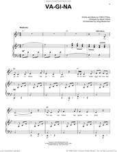 Cover icon of Va-Gi-Na (from Schmigadoon!) sheet music for voice and piano by Cinco Paul, intermediate skill level