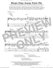 Cover icon of Blues Stay Away From Me sheet music for dobro solo by Delmore Brothers, Fred Sokolow, Alton Delmore, Henry Glover, Rabon Delmore and Wayne Raney, easy skill level