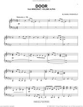 Cover icon of Door (from Minecraft), (intermediate) sheet music for piano solo by C418 and Daniel Rosenfeld, intermediate skill level