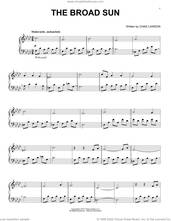 Cover icon of The Broad Sun sheet music for piano solo by Chad Lawson, intermediate skill level