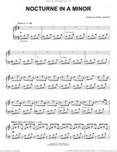 Cover icon of Nocturne In A Minor, (intermediate) sheet music for piano solo by Chad Lawson, intermediate skill level