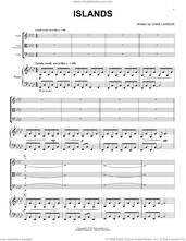 Cover icon of Islands sheet music for piano solo by Chad Lawson, intermediate skill level