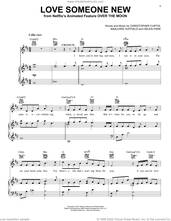 Cover icon of Love Someone New (from Over The Moon) sheet music for voice, piano or guitar by Cathy Ang and Phillipa Soo, Christopher Curtis, Helen Park and Marjorie Duffield, intermediate skill level