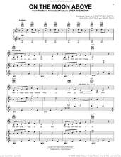 Cover icon of On The Moon Above (from Over The Moon) sheet music for voice, piano or guitar by Cathy Ang, Ruthie Ann Miles and John Cho, Christopher Curtis, Helen Park and Marjorie Duffield, intermediate skill level