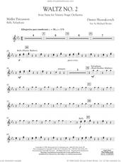 Cover icon of Waltz No. 2 (from Suite for Variety Stage Orchestra) (arr. Brown) sheet music for concert band (mallet percussion) by Dmitri Shostakovich and Michael Brown, classical score, intermediate skill level