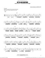 Cover icon of Get In Line Brother sheet music for banjo solo by Flatt & Scruggs, Earl Scruggs and Lester Flatt, intermediate skill level