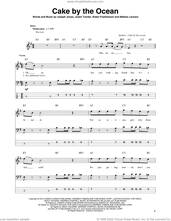 Cover icon of Cake By The Ocean sheet music for bass (tablature) (bass guitar) by DNCE, Joseph Jonas, Justin Tranter, Mattias Larsson and Robin Fredriksson, intermediate skill level