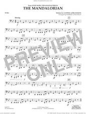 Cover icon of The Mandalorian (from Star Wars: The Mandalorian) (arr. Longfield) sheet music for concert band (tuba) by Ludwig Göransson and Robert Longfield, intermediate skill level