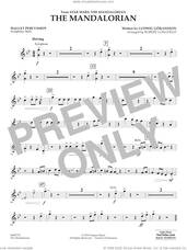 Cover icon of The Mandalorian (from Star Wars: The Mandalorian) (arr. Longfield) sheet music for concert band (mallet percussion) by Ludwig Göransson and Robert Longfield, intermediate skill level