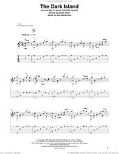 Cover icon of The Dark Island (from the BBC Series The Dark Island) (arr. David Jaggs) sheet music for guitar solo by David Silver, David Jaggs and Iain Maclachlan, classical score, intermediate skill level
