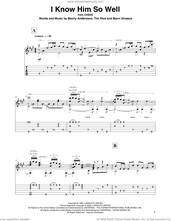 Cover icon of I Know Him So Well (from Chess) (arr. David Jaggs) sheet music for guitar solo by Benny Andersson and Tim Rice and Bjorn Ulvaeus, David Jaggs, Benny Andersson, Bjorn Ulvaeus and Tim Rice, intermediate skill level