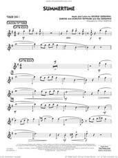 Cover icon of Summertime (arr. Paul Murtha) sheet music for jazz band (tenor sax 1) by George Gershwin, Paul Murtha, Dorothy Heyward, DuBose Heyward and Ira Gershwin, intermediate skill level