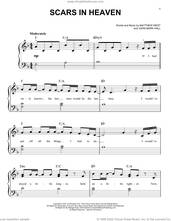 Cover icon of Scars In Heaven sheet music for piano solo by Casting Crowns, John Mark Hall and Matthew West, easy skill level