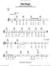 Cover icon of Hot Dog! sheet music for ukulele by They Might Be Giants, John Flansburgh and John Linnell, intermediate skill level