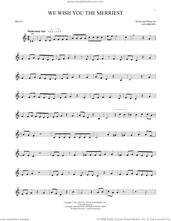 Cover icon of We Wish You The Merriest sheet music for Hand Bells Solo (bell solo) by Frank Sinatra and Les Brown, intermediate Hand Bells Solo (bell)