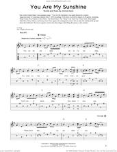 Cover icon of You Are My Sunshine sheet music for dobro solo by Jimmie Davis and Fred Sokolow, easy skill level