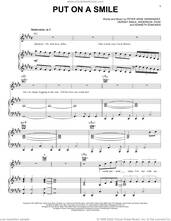 Cover icon of Put On A Smile sheet music for voice, piano or guitar by Silk Sonic, Bruno Mars, Anderson .Paak, Dernst Emile, Kenneth Edmonds and Peter Gene Hernandez, intermediate skill level