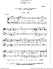 Cover icon of Requiem (Complete Orchestration) (complete set of parts) sheet music for orchestra/band (Instrumental Accompaniment) by Gabriel Faure, intermediate skill level