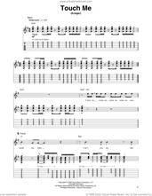 Cover icon of Touch Me sheet music for guitar (tablature, play-along) by The Doors and Robby Krieger, intermediate skill level