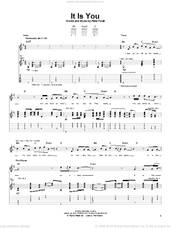 Cover icon of It Is You sheet music for guitar (tablature) by Newsboys and Peter Furler, intermediate skill level